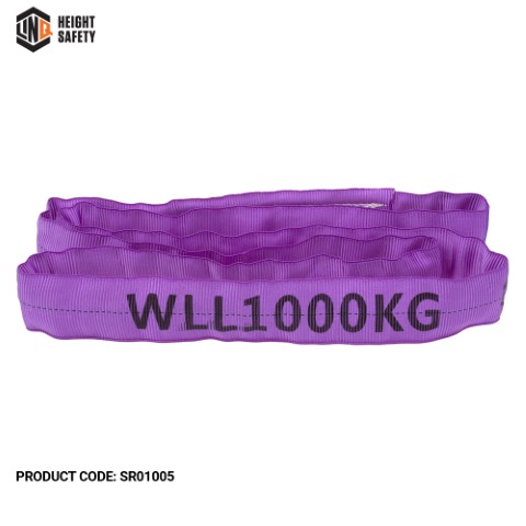 LIFTING SLING POLYESTER ROUND 0.5 MTR X 1 TONNE 
